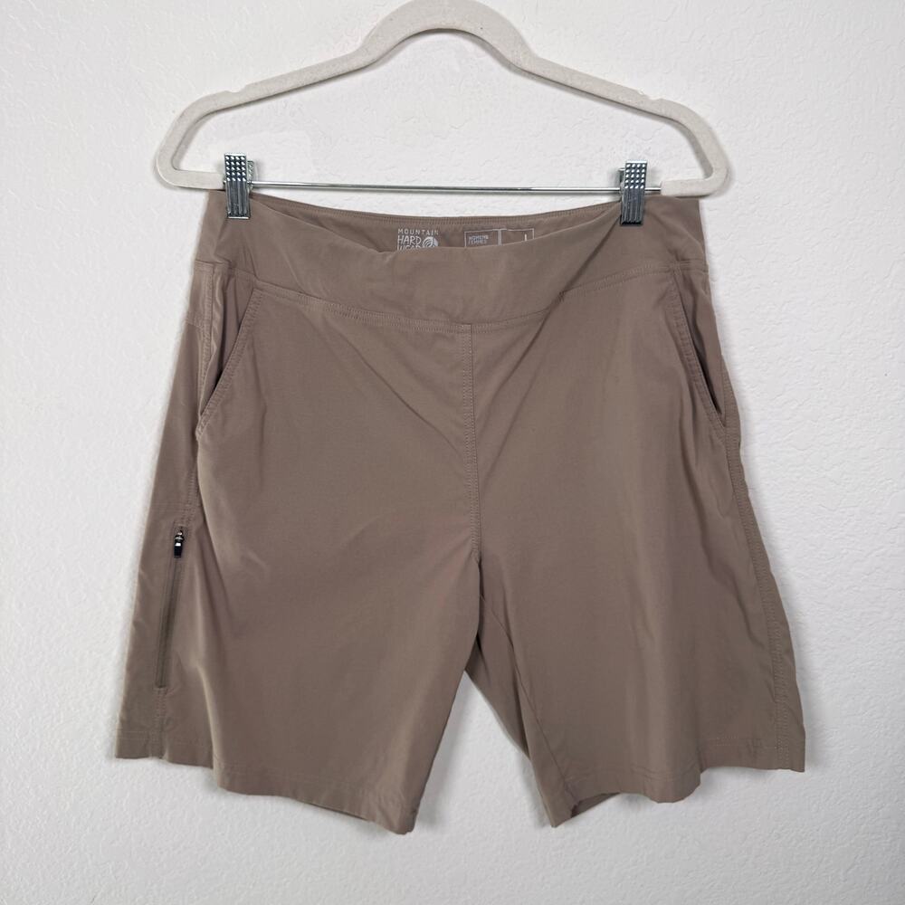 Mountain Hardware Womens Dynama Bermuda Shorts Size L Stretch Gorpcore Tierra